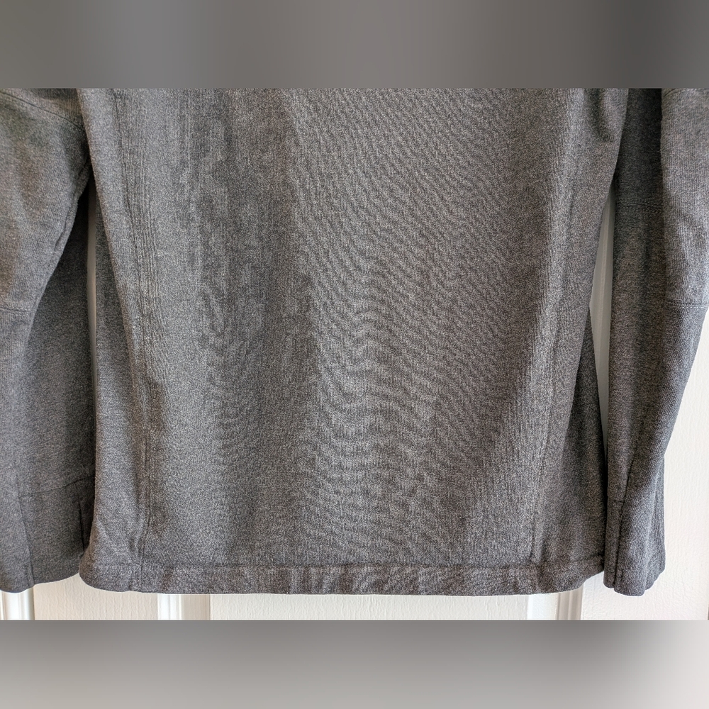 Kuhl Ace Pullover Charcoal Gray Organic Cotton Crewneck Long Sleeve Men's Size S - Picture 13 of 16